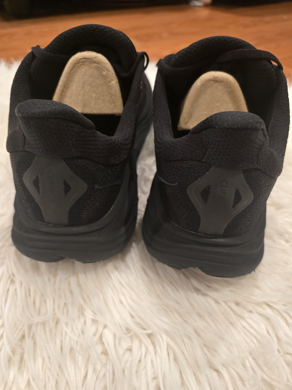 HOKA Men's Black Running Shoes - Clifton - Picture 7 of 8
